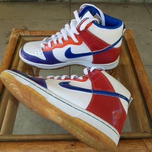 Nike High Sneakers White-Blue-Red-Orange-Purple